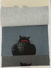 AP52101 Kuroneko Oxford(Round Roll)[Textile / Fabric] COSMO TEXTILE Sub Photo