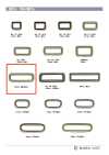 SQ-RING5 Height Rectangle Ring 40mm
