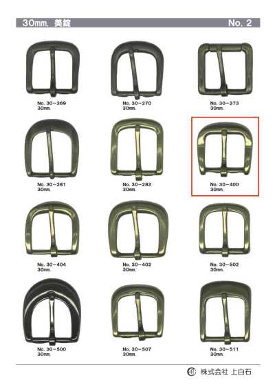 30-400 30mm Buckle