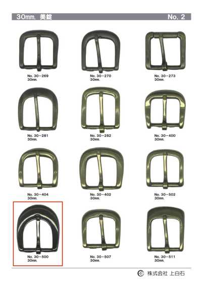 30-500 30mm Buckle