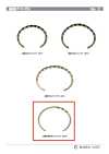 PARTIALLY-TWISTED-BA Wire-bent Twisted Bangle