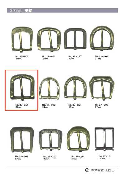 27-201 27mm Buckle