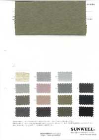 12868 Cotton, Belgium Linen, 20/1 Jersey[Textile / Fabric] SUNWELL Sub Photo