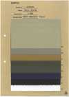 SG333NS High Density Serge, Fine Fuzzy Sulfur Dyeing