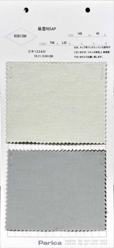 83813W Linen-blend RISAP