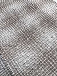 35514 Cotton/Silk Boulette Noil Lawn Ombre Check[Textile / Fabric] SUNWELL Sub Photo