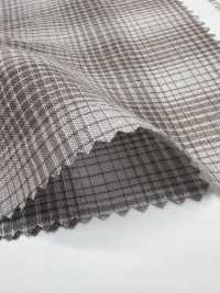 35514 Cotton/Silk Boulette Noil Lawn Ombre Check[Textile / Fabric] SUNWELL Sub Photo