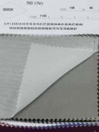 9860K 75D Chiffon[Textile / Fabric] Parika Sub Photo