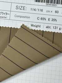 SB4H8021 C/PE High Count Yarn Dyed Typewritter Cloth[Textile / Fabric] SHIBAYA Sub Photo
