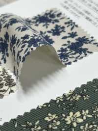 19186 Shirt Corduroy Single Color Floral Print[Textile / Fabric] SUNWELL Sub Photo