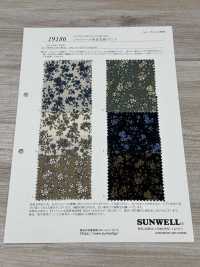 19186 Shirt Corduroy Single Color Floral Print[Textile / Fabric] SUNWELL Sub Photo