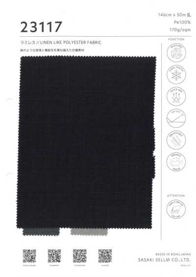 23117 Ramirez // LINEN LIKE POLYESTER FABRIC