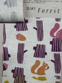 850518 SEVENBERRY® Linen Canvas Forest[Textile / Fabric] VANCET Sub Photo