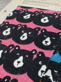850520 SEVENBERRY® Linen-Like Love Squeezing Bear[Textile / Fabric] VANCET Sub Photo
