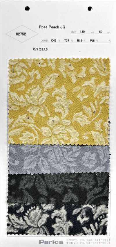 82752 Rose Peach Jacquard
