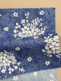 850528 SEVENBERRY® Loomstate Blue Garden Bouquet[Textile / Fabric] VANCET Sub Photo