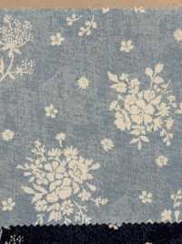 850528 SEVENBERRY® Loomstate Blue Garden Bouquet[Textile / Fabric] VANCET Sub Photo