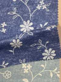 850529 Loomstate Blue Garden Lace Flower[Textile / Fabric] VANCET Sub Photo