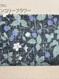 850531 SEVENBERRY® Lawn Unbleached Cotton Melancholy Flower Blackberry[Textile / Fabric] VANCET Sub Photo