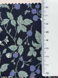 850531 SEVENBERRY® Lawn Unbleached Cotton Melancholy Flower Blackberry[Textile / Fabric] VANCET Sub Photo
