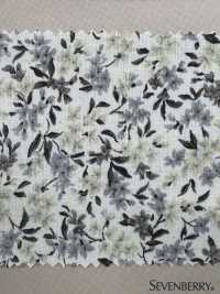 850532 Lawn Unbleached Cotton Melancholy Flower Daphne/Daphne[Textile / Fabric] VANCET Sub Photo