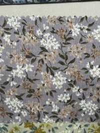 850532 Lawn Unbleached Cotton Melancholy Flower Daphne/Daphne[Textile / Fabric] VANCET Sub Photo