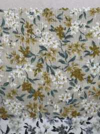 850532 Lawn Unbleached Cotton Melancholy Flower Daphne/Daphne[Textile / Fabric] VANCET Sub Photo