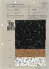 850534 SEVENBERRY® Lawn Unbleached Cotton Melancholy Flower Wild Flower