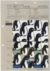 850535 SEVENBERRY® Oxford Unbleached Cotton Penguin Country