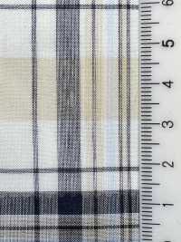 KYC326-D2 T/C Yarn Dyed Organza Check[Textile / Fabric] Uni Textile(Komon Studio) Sub Photo
