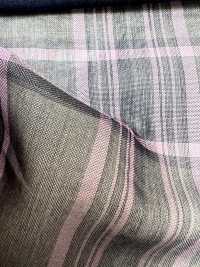 KYC326-D1 T/C Yarn Dyed Organza Check[Textile / Fabric] Uni Textile(Komon Studio) Sub Photo