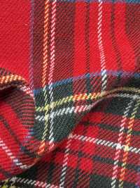KYC401-W-D1 T/Ry Yarn Dyed Check Fuzzy[Textile / Fabric] Uni Textile(Komon Studio) Sub Photo