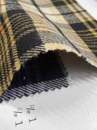 KYC401-W-D2 T/Ry Yarn Dyed Check Fuzzy[Textile / Fabric] Uni Textile(Komon Studio) Sub Photo