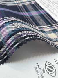 KYC411-D1 T/C Yarn Dyed Check Gold Care[Textile / Fabric] Uni Textile(Komon Studio) Sub Photo