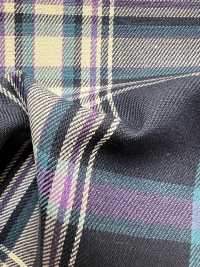 KYC411-D1 T/C Yarn Dyed Check Gold Care[Textile / Fabric] Uni Textile(Komon Studio) Sub Photo