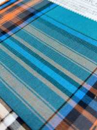 KYC411-D7 T/C Yarn Dyed Check Gold Care[Textile / Fabric] Uni Textile(Komon Studio) Sub Photo