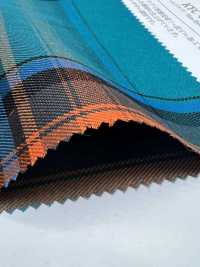 KYC411-D7 T/C Yarn Dyed Check Gold Care[Textile / Fabric] Uni Textile(Komon Studio) Sub Photo