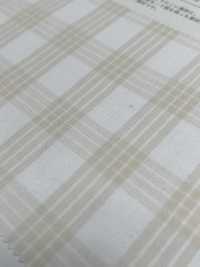 KYC421-D1 T/C Yarn Dyed Paraca Check Gold Care[Textile / Fabric] Uni Textile(Komon Studio) Sub Photo
