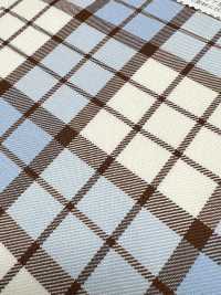 KYC452-D2 T/C Yarn Dyed Check Gold Care[Textile / Fabric] Uni Textile(Komon Studio) Sub Photo