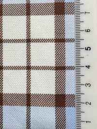 KYC452-D2 T/C Yarn Dyed Check Gold Care[Textile / Fabric] Uni Textile(Komon Studio) Sub Photo