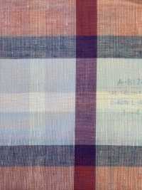 A-8174 Linen Check[Textile / Fabric] ARINOBE Sub Photo