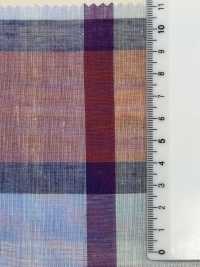 A-8174 Linen Check[Textile / Fabric] ARINOBE Sub Photo