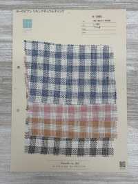 A-7060 European Linen Natural Check[Textile / Fabric] ARINOBE Sub Photo