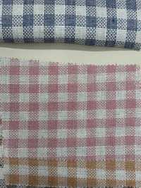 A-7060 European Linen Natural Check[Textile / Fabric] ARINOBE Sub Photo