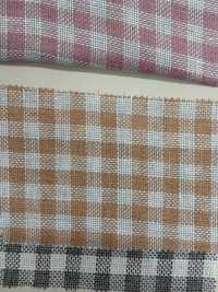 A-7060 European Linen Natural Check[Textile / Fabric] ARINOBE Sub Photo
