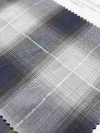 14418 50 Single Thread Cotton Broadcloth Mohair Yarn Check[Textile / Fabric] SUNWELL Sub Photo