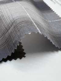 14418 50 Single Thread Cotton Broadcloth Mohair Yarn Check[Textile / Fabric] SUNWELL Sub Photo