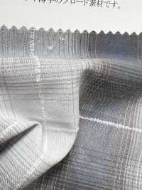 14418 50 Single Thread Cotton Broadcloth Mohair Yarn Check[Textile / Fabric] SUNWELL Sub Photo