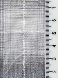 14418 50 Single Thread Cotton Broadcloth Mohair Yarn Check[Textile / Fabric] SUNWELL Sub Photo
