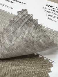 HK200GW 40 Linen W Width, Pigment Dyed + OW[Textile / Fabric] KOYAMA Sub Photo